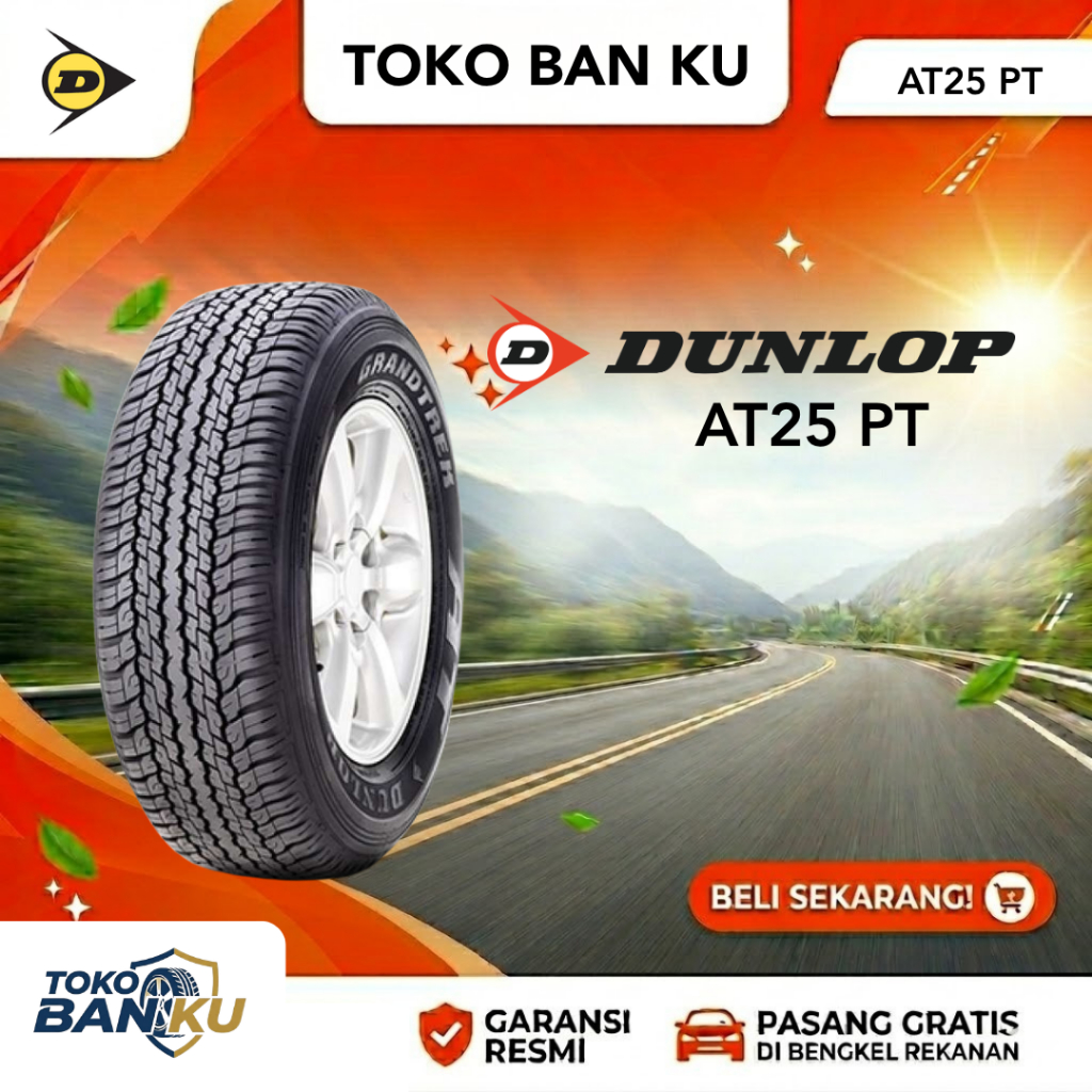 Ban Mobil Dunlop AT25 PT 265/60 R18 - MUX, Pajero, Fortuner