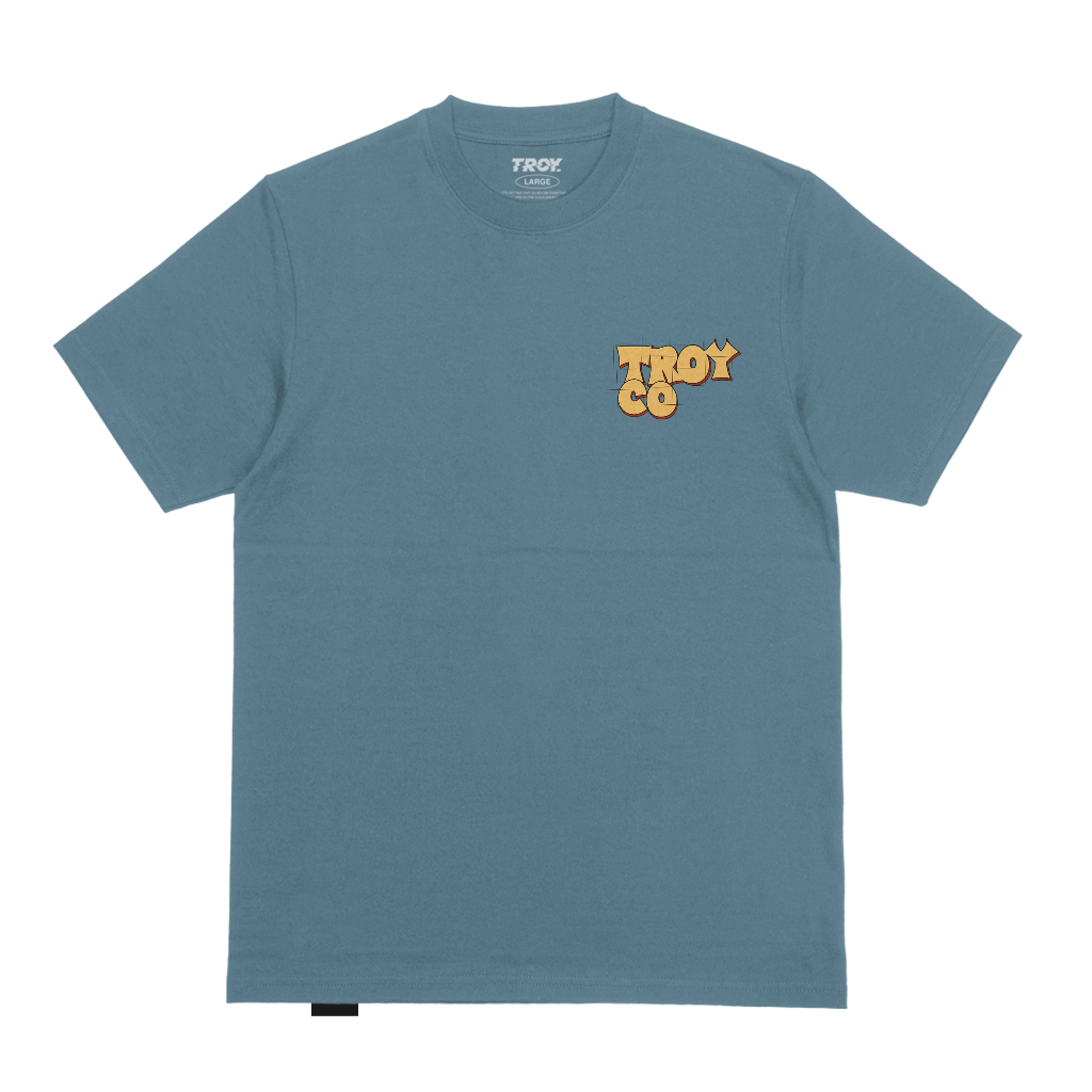 TROY COMPANY Kaos Pria Lengan Pendek - Rocket Coyote Tshirt MTD 2762
