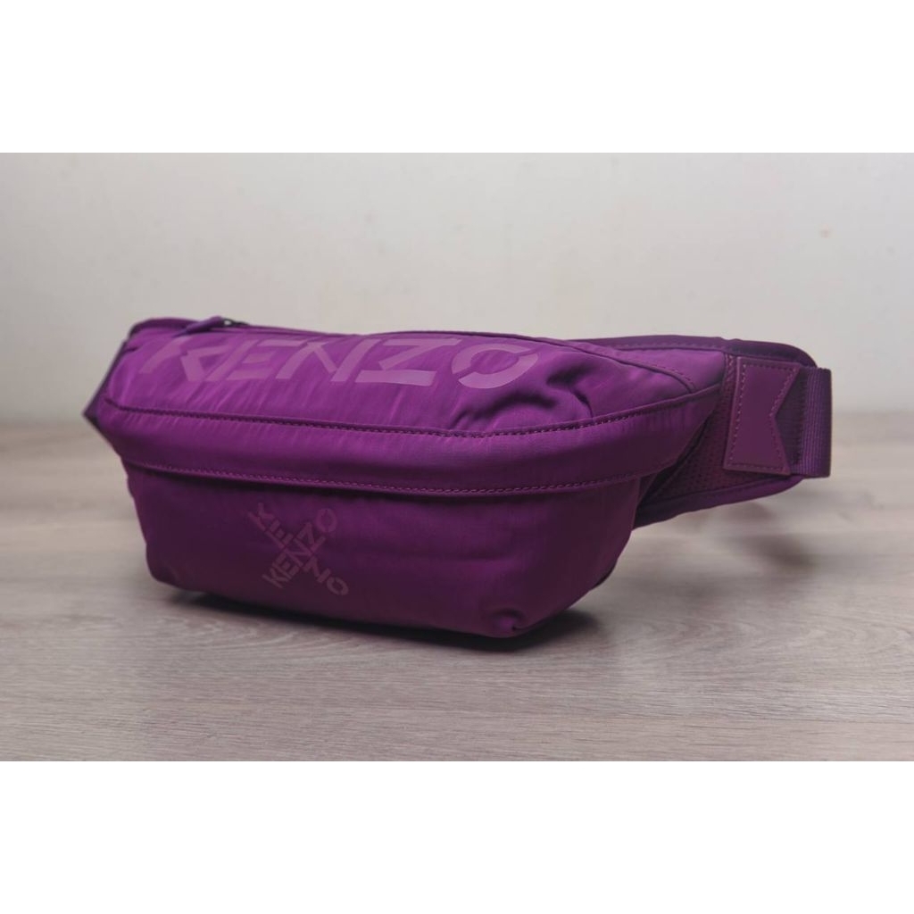 KENZO Bumbag Waistbag Logo Dark Purple Reguler