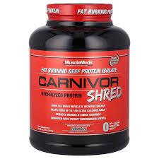 MUSCLEMEDS Carnivor 4 Lbs Beef Protein Hydrolyzed Protein Shred