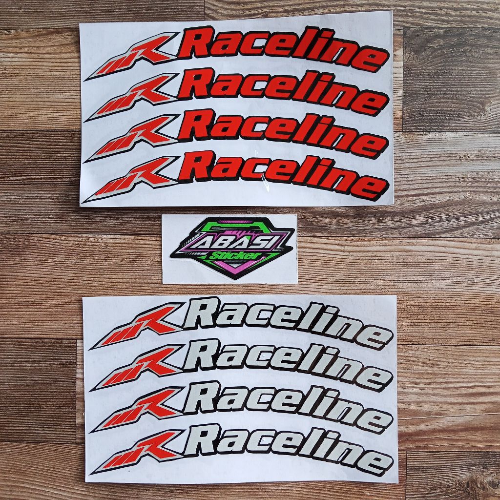 Sticker Cutting Raceline Stiker Pelek Raceline