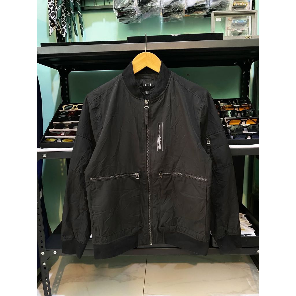 Bomber jacket MA1 black By Tate Authentic