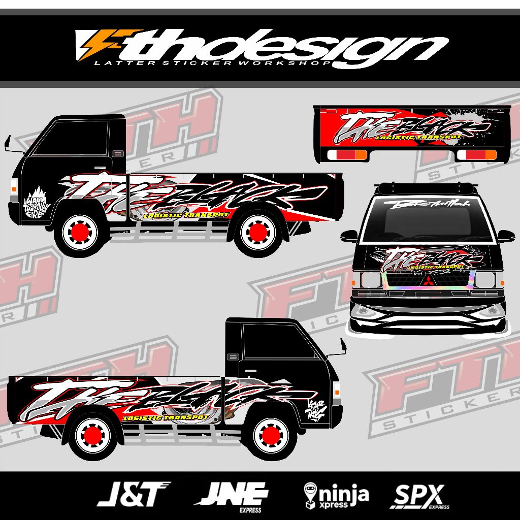 Sticker Decal L 300 Full Body Bisa Request Terbaru