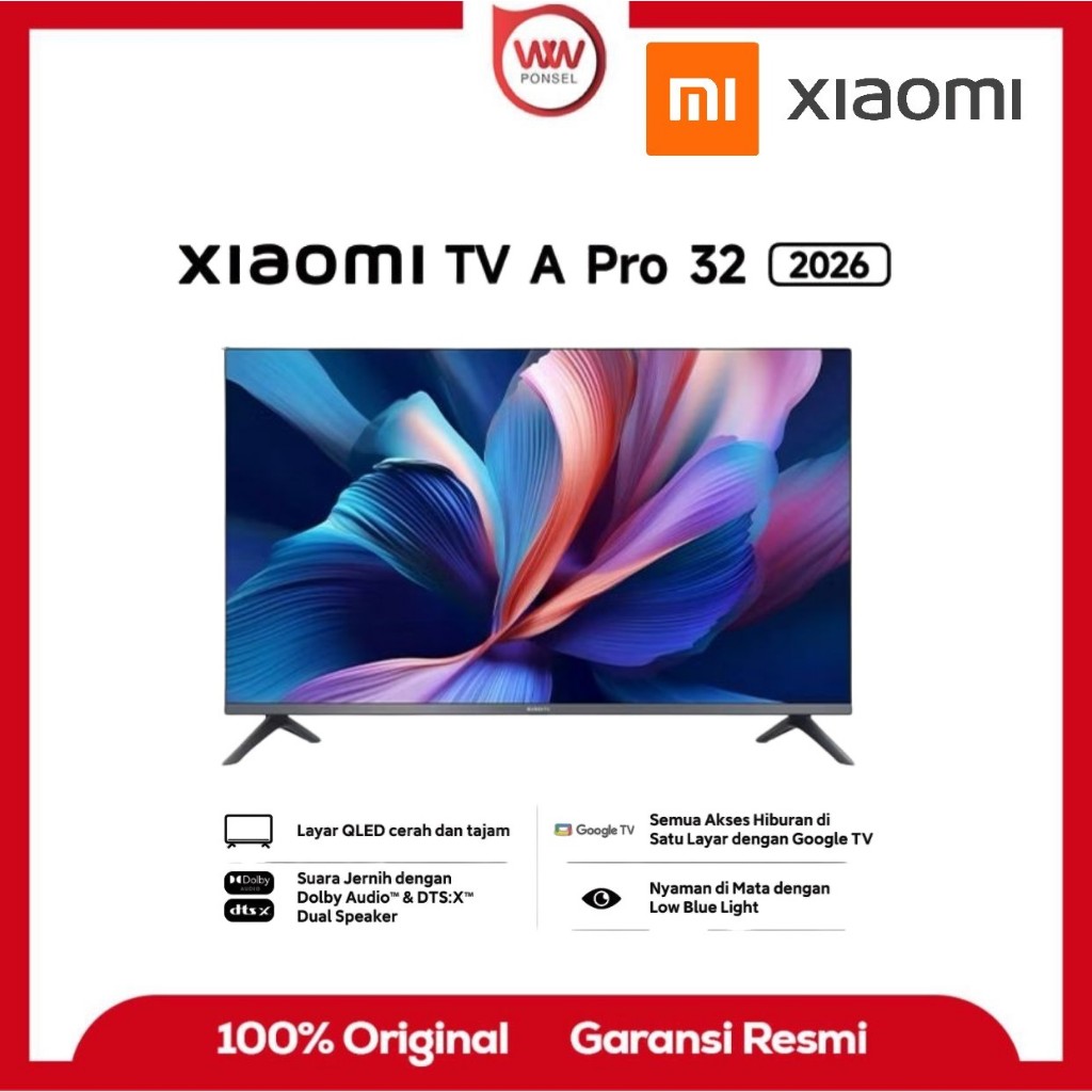 TV xiaomi Mi TV 32in 2026 series Garansi resmi
