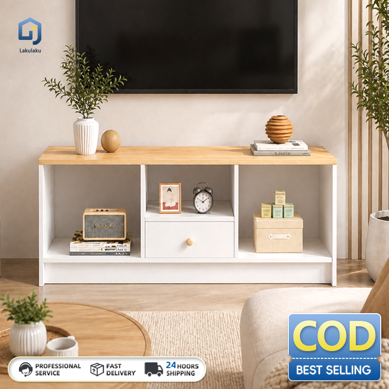 COD Lemari TV Minimalis Meja TV Kayu Rak TV Kabinet Tv Bufet Tv Minimalis Kayu 120cm Sederhana untuk