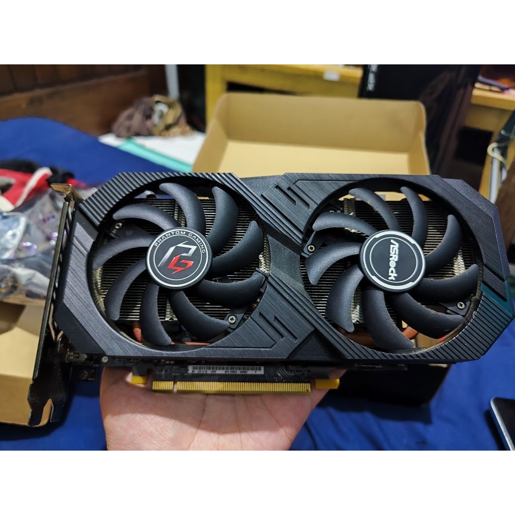 vga asrock amd radeon rx 590 gme 8gb ddr5 256bit