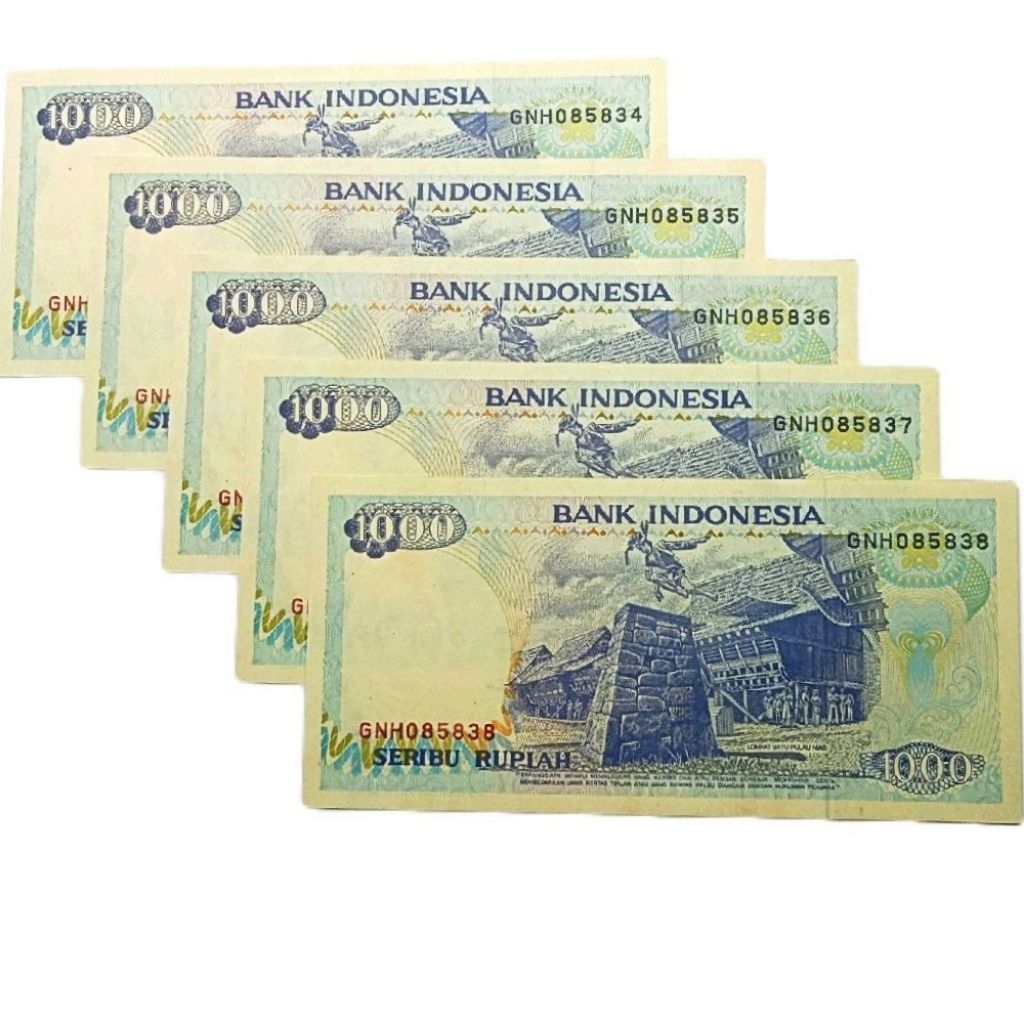UANG 1000 RUPIAH 1992 HAMPIR SOLID