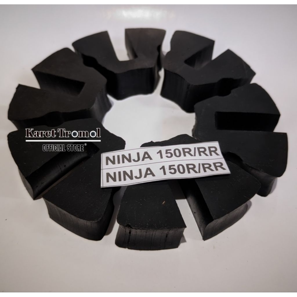 Karet Nap Gear Ninja 150 Ninja RR 10 Set Bahan Ban Forklift Kuat Presisi
