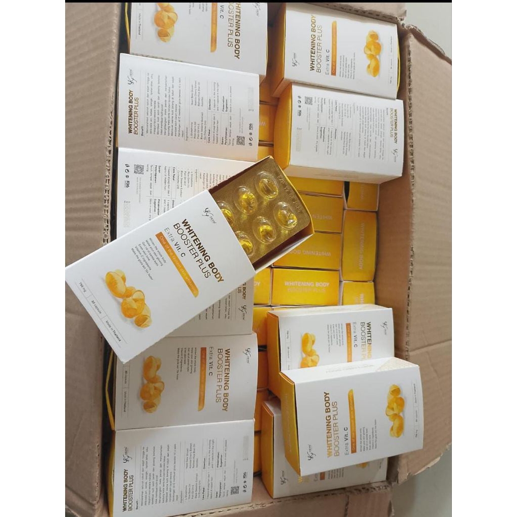GLUTASKIN YELLOW KF SKIN 30 Kapsul - Pencerah Kulit Alami, Kulit Glowing, Hilangkan Flek