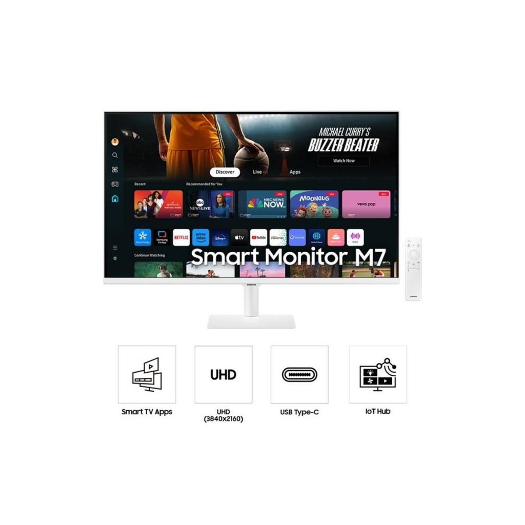 Monitor Samsung M7 S32DM701 32" 4K UHD