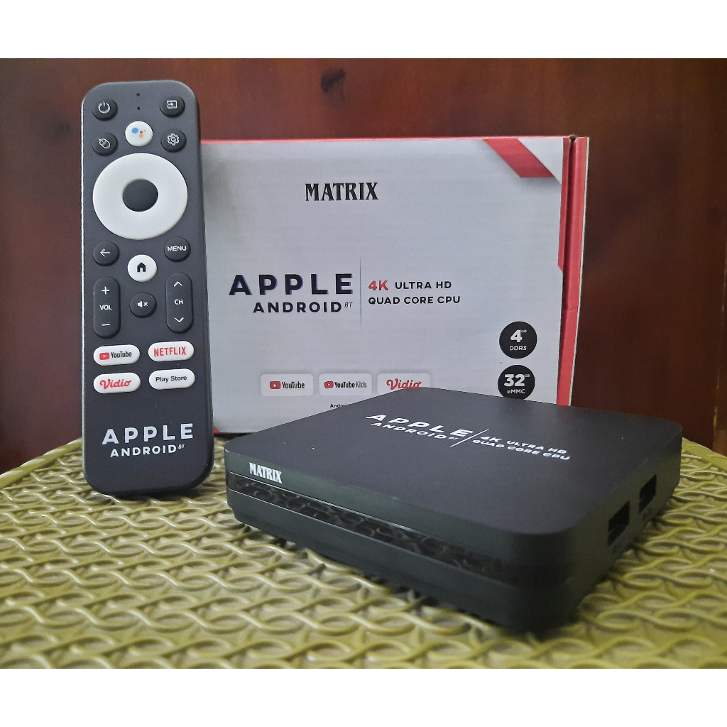 ANDROID BOX MATRIX GOOGLE VOICE