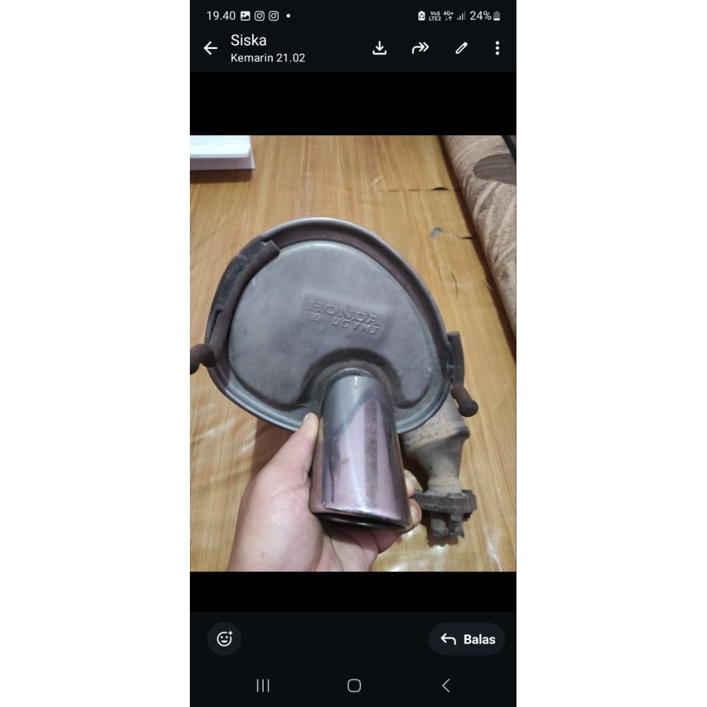 knalpot mobil brio