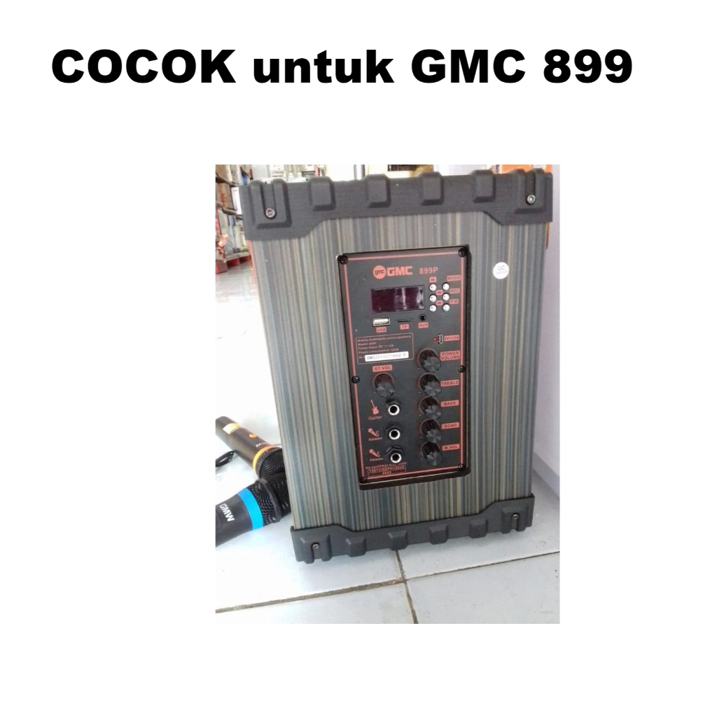 Soul_Fantasy Baterai Speaker Gmc 899 Kapasitas Besar 5200Mah High Drain 5C Garansi