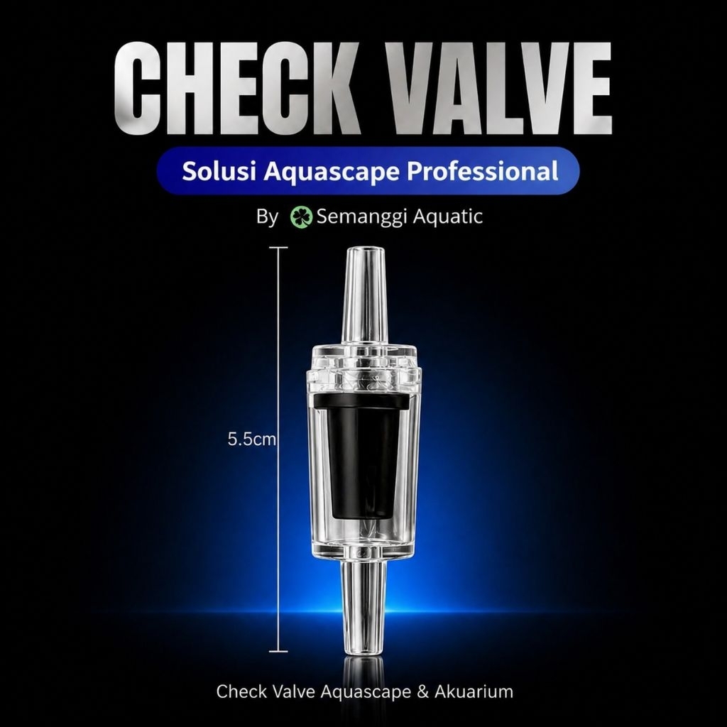 check valve CO2 DIY / Diffuser Co2 / Katup Co2 DIY / Valve Aquascape