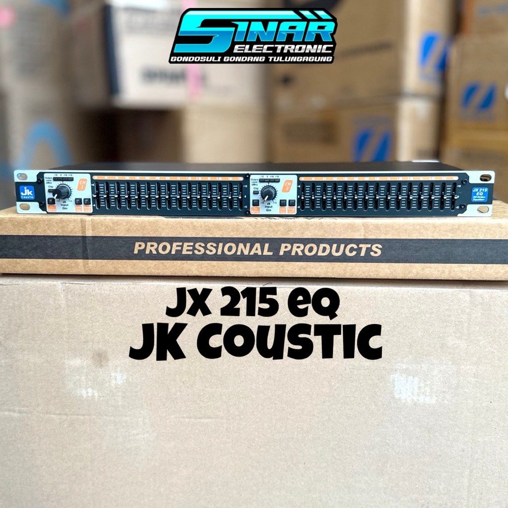 Equalizer JX 215 EQ JK Coustic JX215EQ Original
