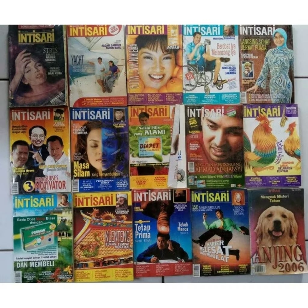 Buku Majalah intisar bekas