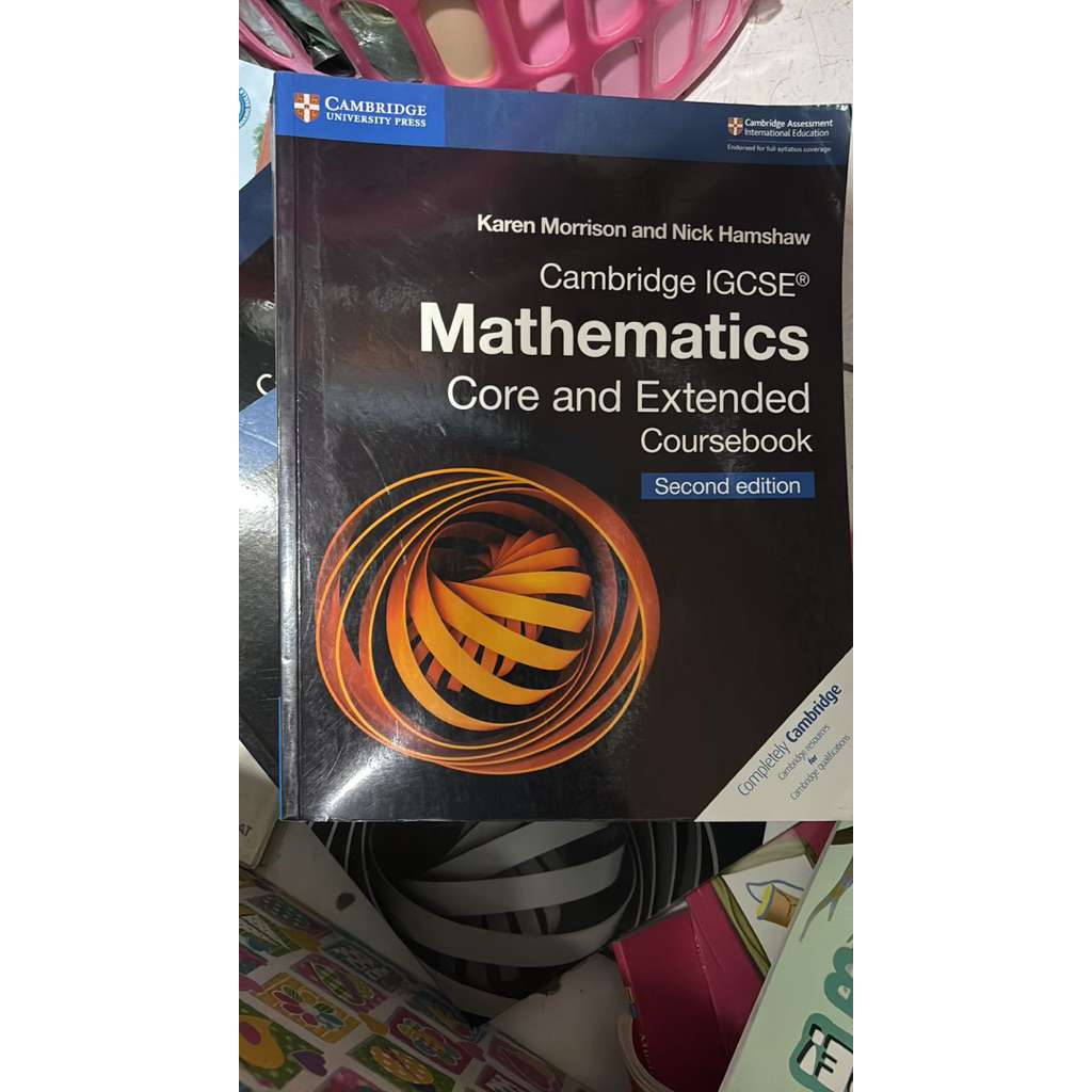 BUKU MY PALS ARE HERE SCINCE DAN MATH, CAMBRIDGE IGCSE MATH BOOK, MANDARIN BOOK DAN COLLIN STUDENT B