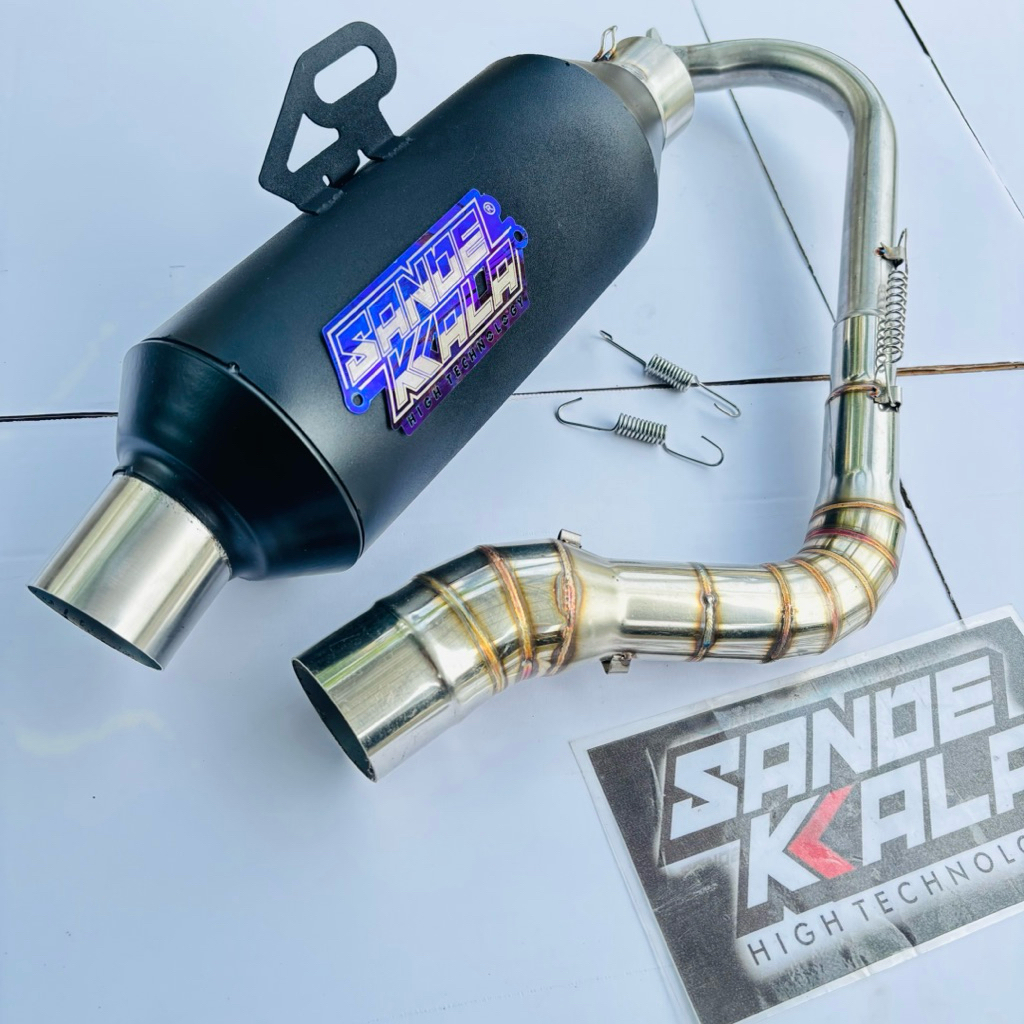 knalpot standar racing mio sporty mio karbu soul