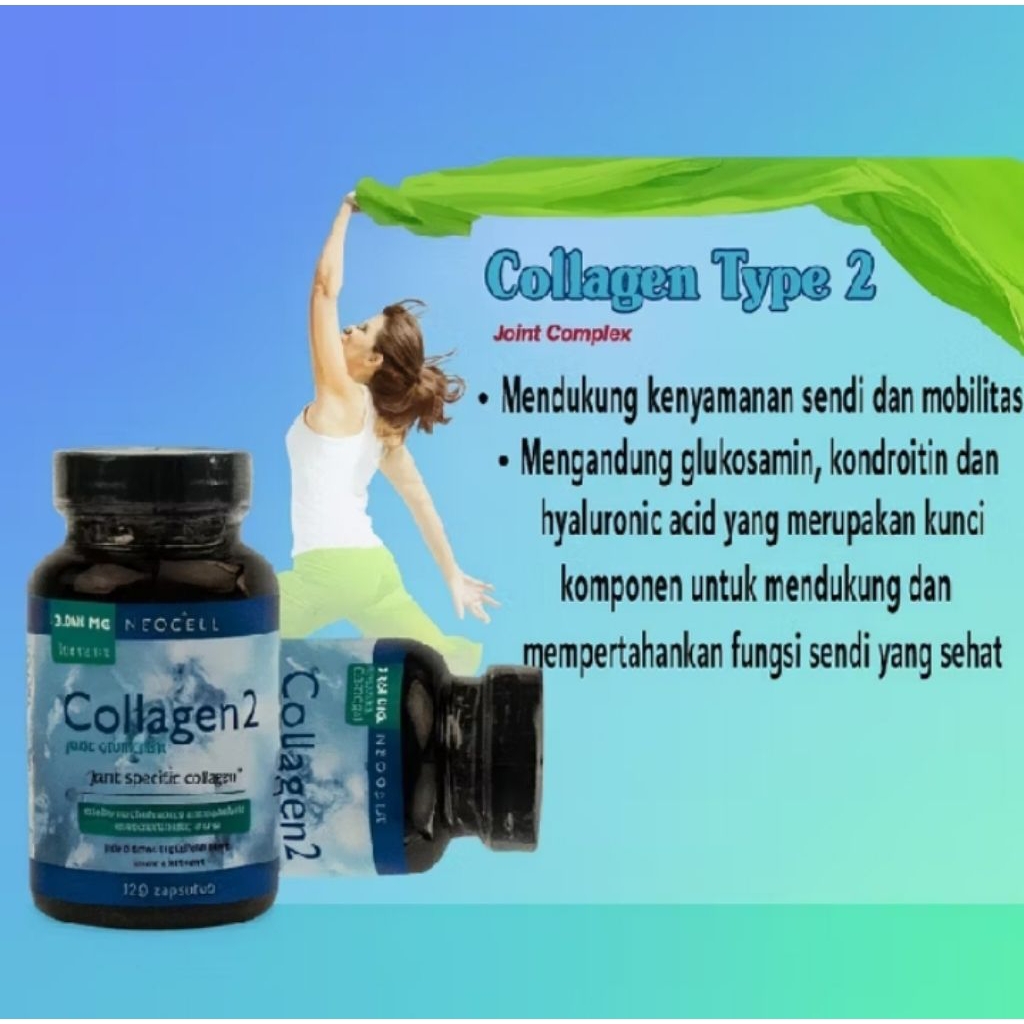 Neocell Collagen 2 Joint Complex Isi 120 Kapsul Original Import