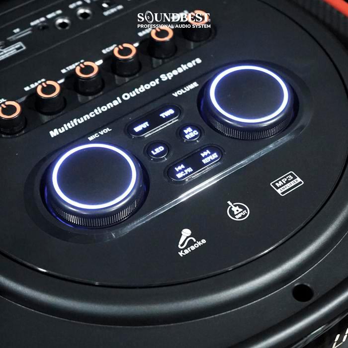 Soundbest BRX 15 H – 15″ Bluetooth Speaker 400W / BRX15H