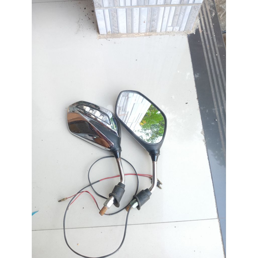 Spion LED sepasang honda supra x 125 revo blade vario ori second