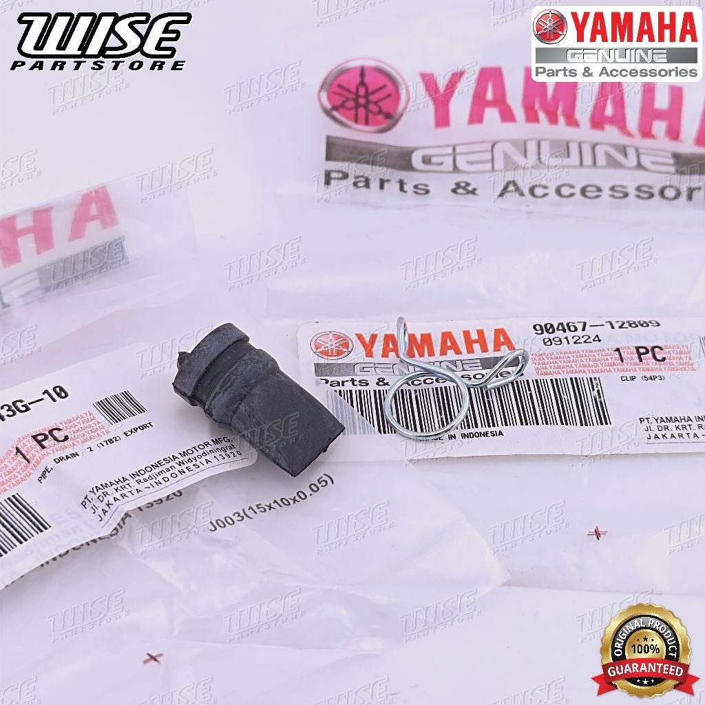 PAKET SELANG HAWA SET PEMBUANGAN DRAIN TUBE FILTER UDARA PLUS KLEM CLIP JUPITER Z VEGA R NEW MIO SPO