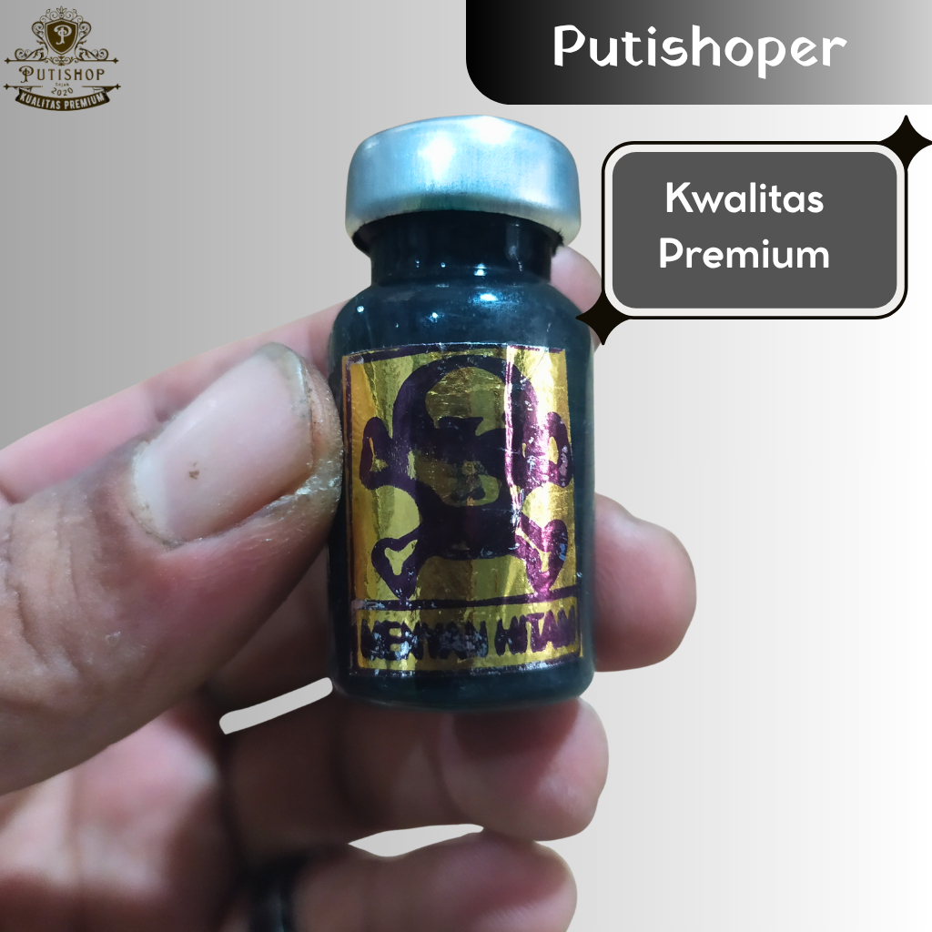 Menyan Madat Candu Hitam Turki Botol Premium isi 6ml Lebih Wangi