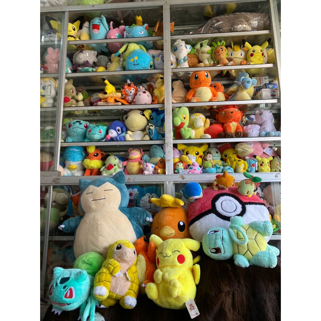 Pokemon plushies original dan nb - Isi Acak, Hiasan Lucu, newtag
