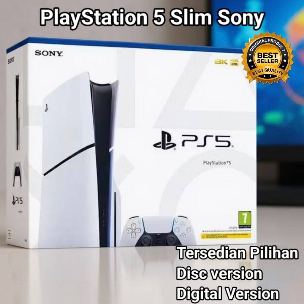 Playstation 5 PS 5 PS5 Slim Garansi Sony Indonesia Bonus Game Full