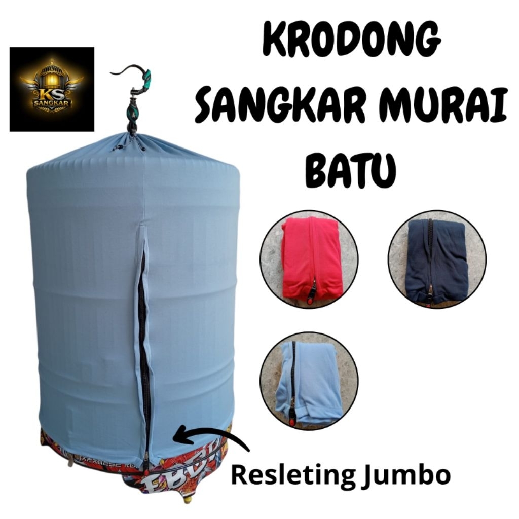 krodong tebal murai batu resleting jumbo krodong sangkar kandang murai batu