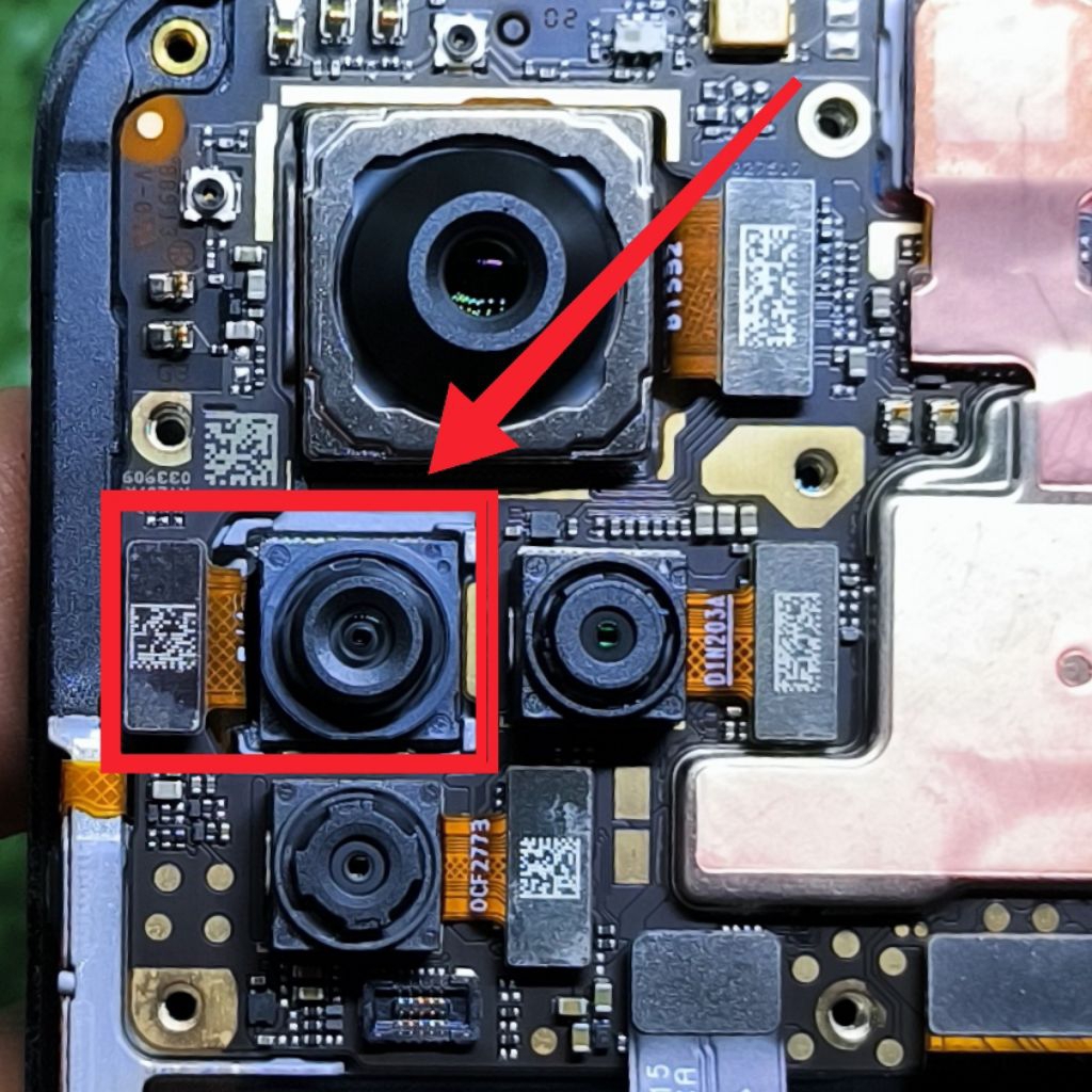 Kamera Belakang Ultrawide Redmi Note 11 Pro 4G - 0.5 Camera Ori Copotan