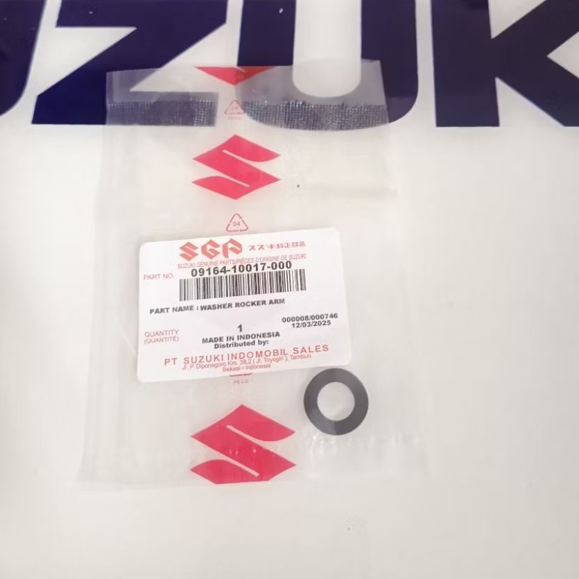 RING GELOMBANG PELATUK KLEP SUZUKI NEX NEX FI ORIGINAL SGP 09164-10017-000