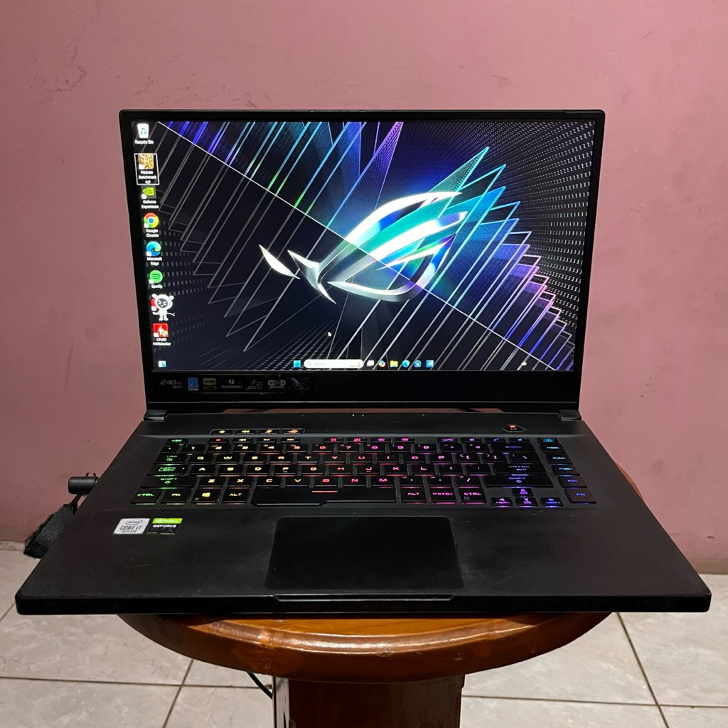 LAPTOP GAMING ASUS ROG ZEPYRUS M15 RTX 2060 6GB INTEL CORE i7 10750H