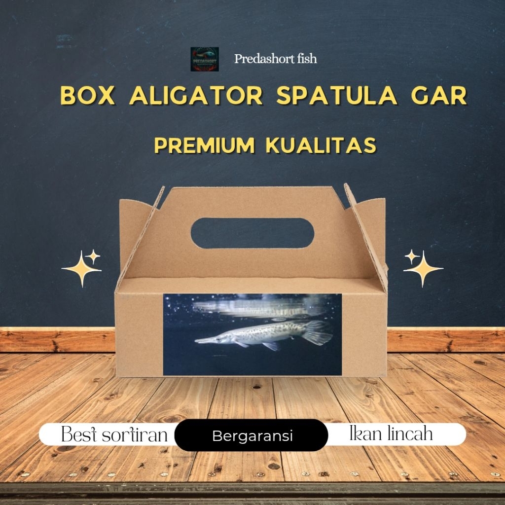 BOX kardus isi aligator spatula gar bergaransi pengiriman