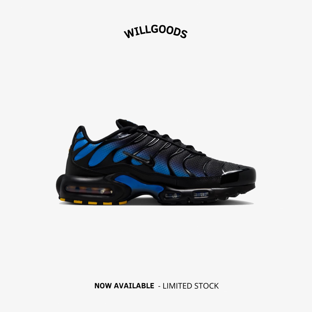 Nike Air Max Plus Black Blue Crystal Original Resmi