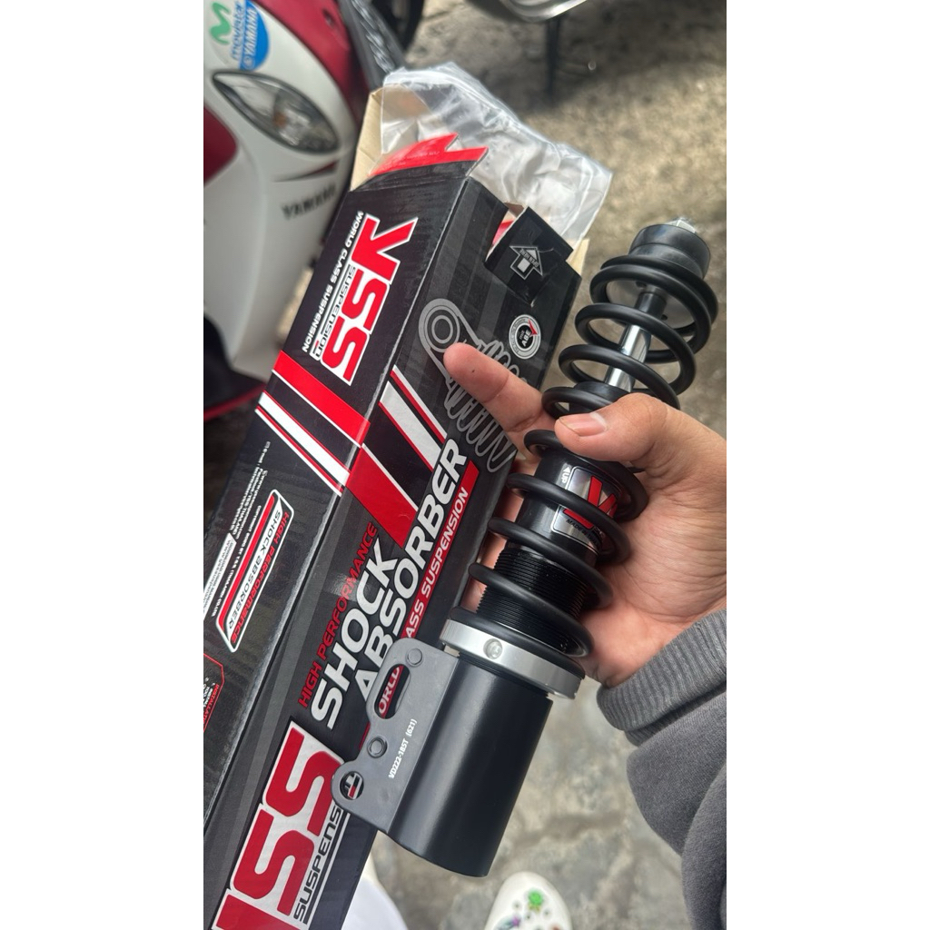 shock yss second 185mm, buat vesmet