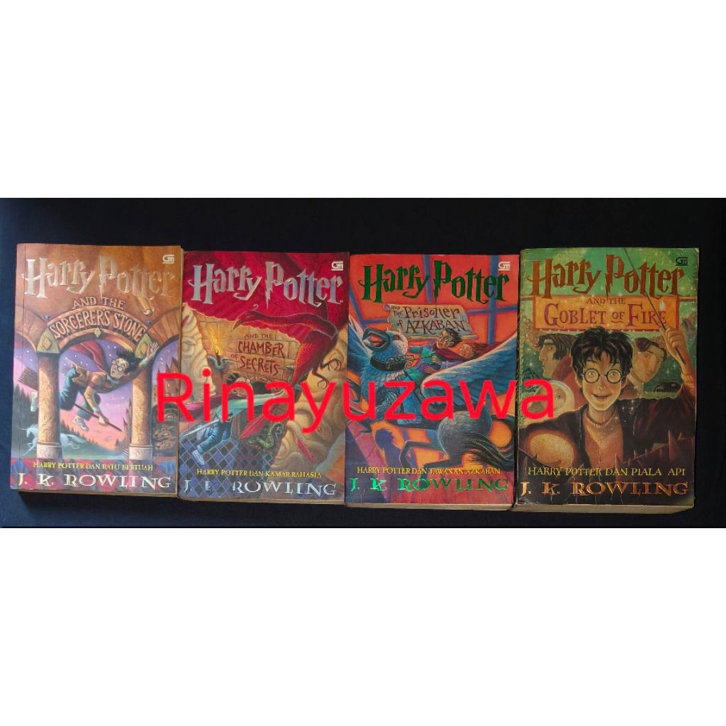 Novel Bekas Harry Potter by J. K. Rowling ( Novel Terjemahan Fullset )