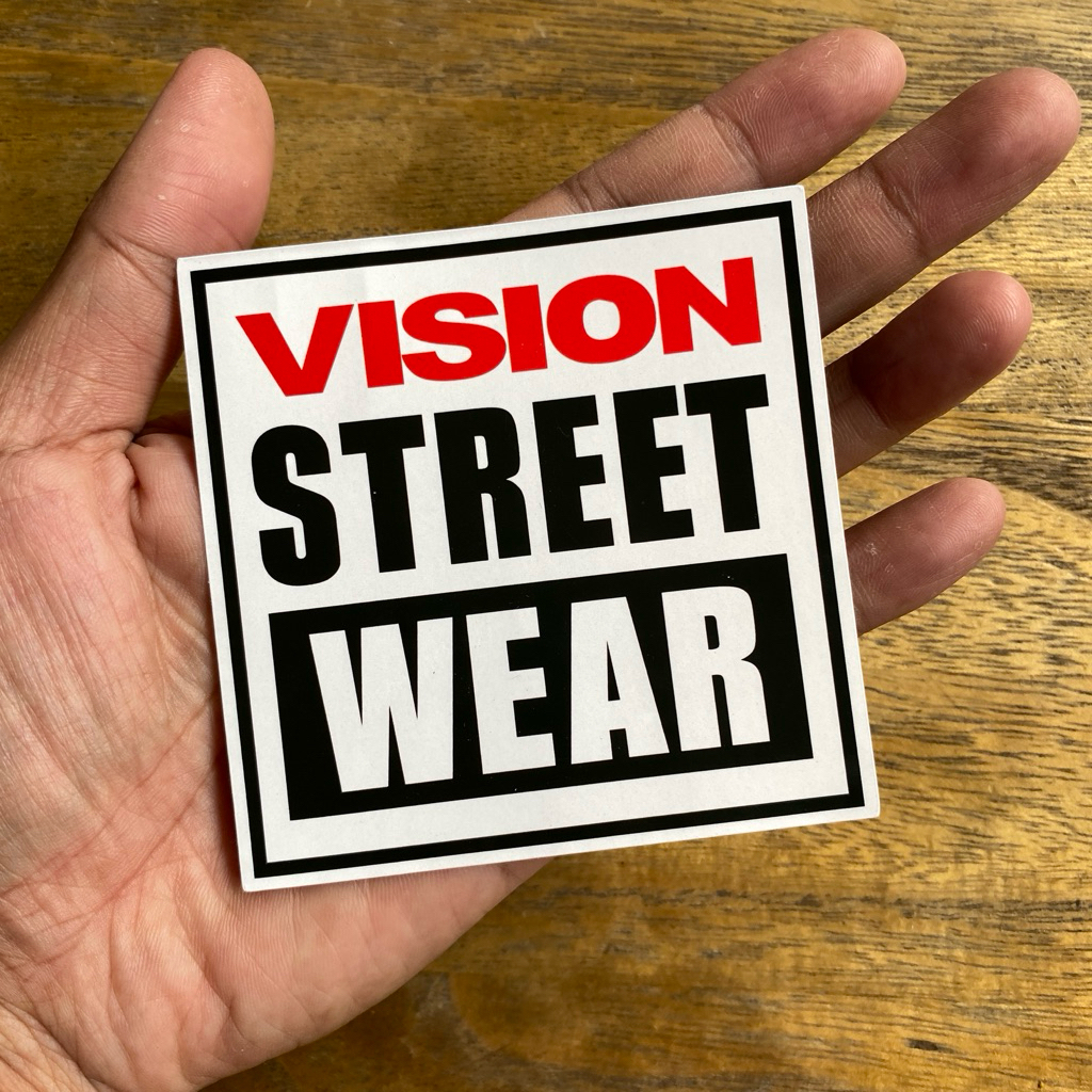 Sticker Vision Street Wear