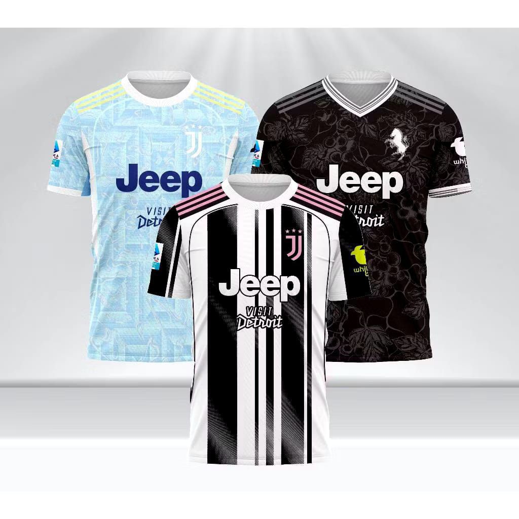 Jersey Juventus home away 25/26, Full Printing Gratis Nama dan No Punggung.