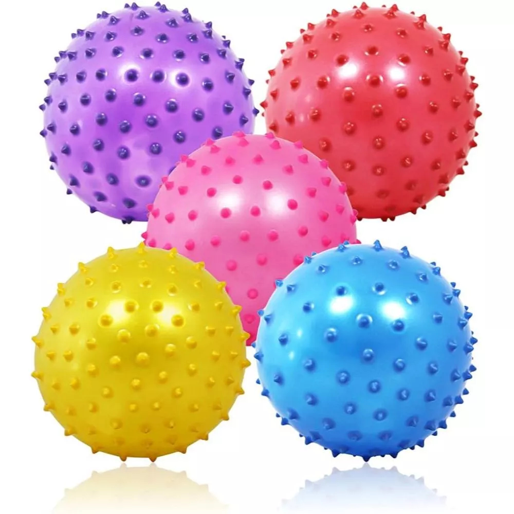Kado Hadiah Anak Mainan Edukatif BOLA KARET DURI BESAR Unik Perempuan Laki-laki usia 1 2 3 4 5 6 7 8
