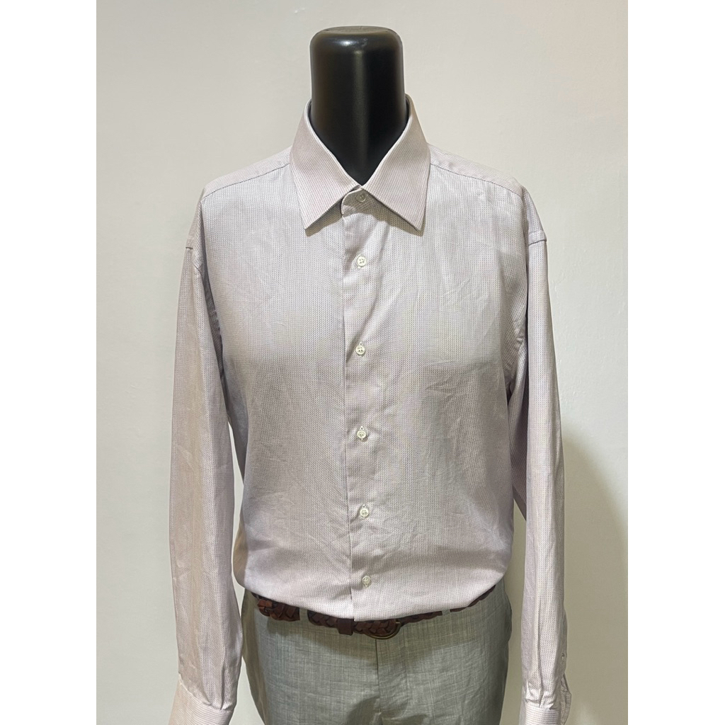 kemeja brioni shirt xl