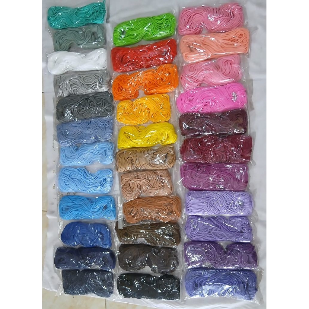 TALI KUR 3MM 4MM POLYESTER PREMIUM - 20 METER
