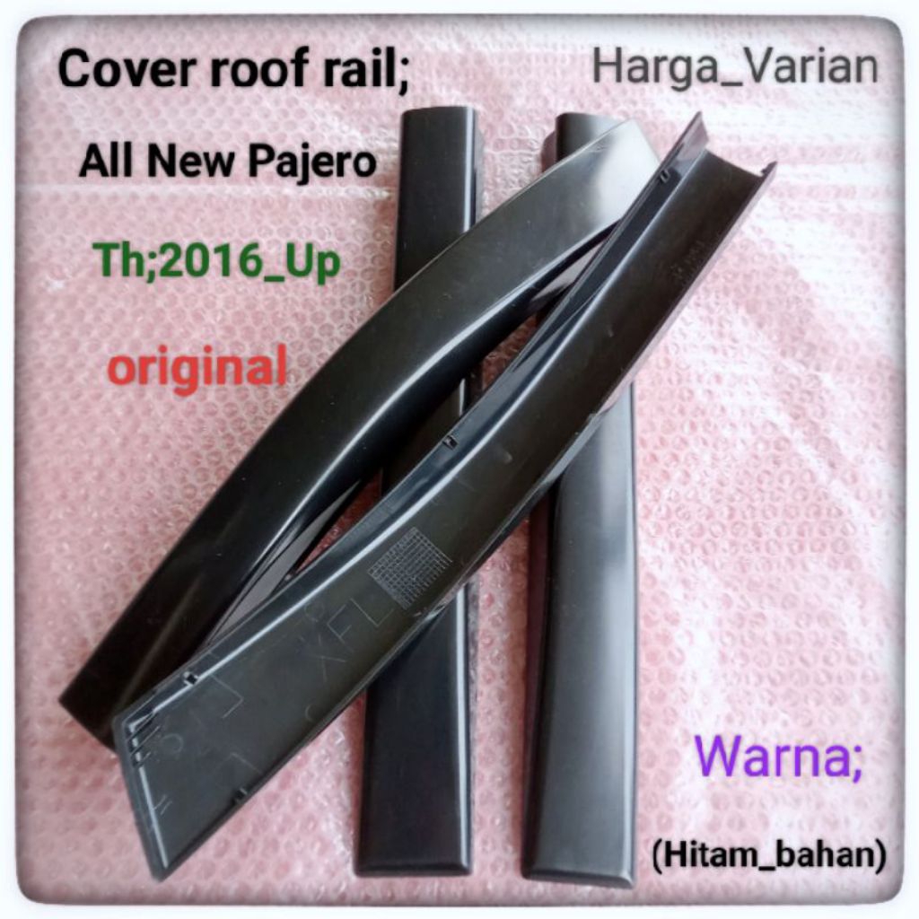 Tutup Roof Rail Pajero 2016 Up Cover Ujung Roof Rail Pajero Sport Tutup Baut Roof Rack Pajero Origin