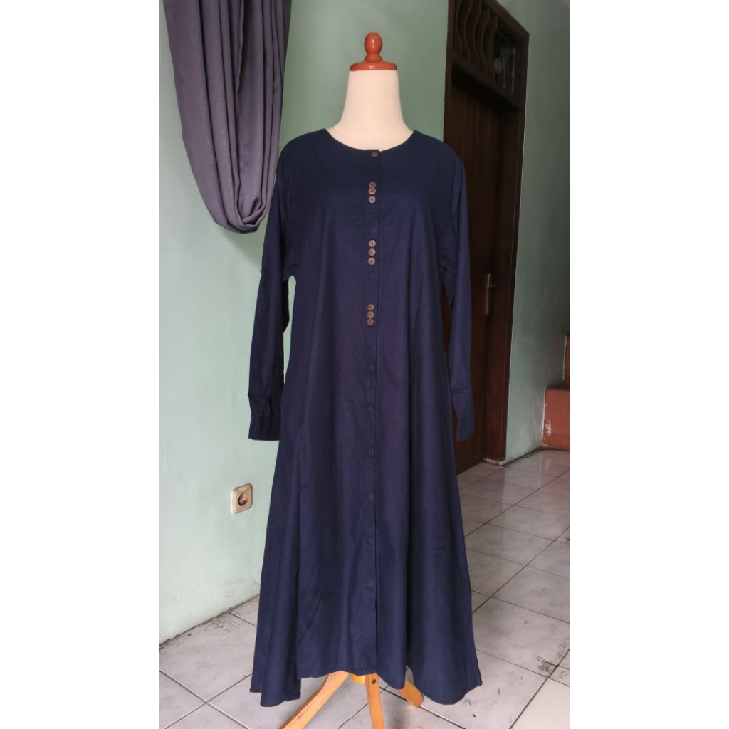 [Preloved] Tunik biru dongker