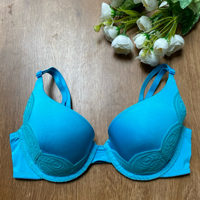 BRANDED BRA BERKAWAT BUSA TIPIS SIZE 34B B75 34C C75 32C BRA BAHAN KATUN