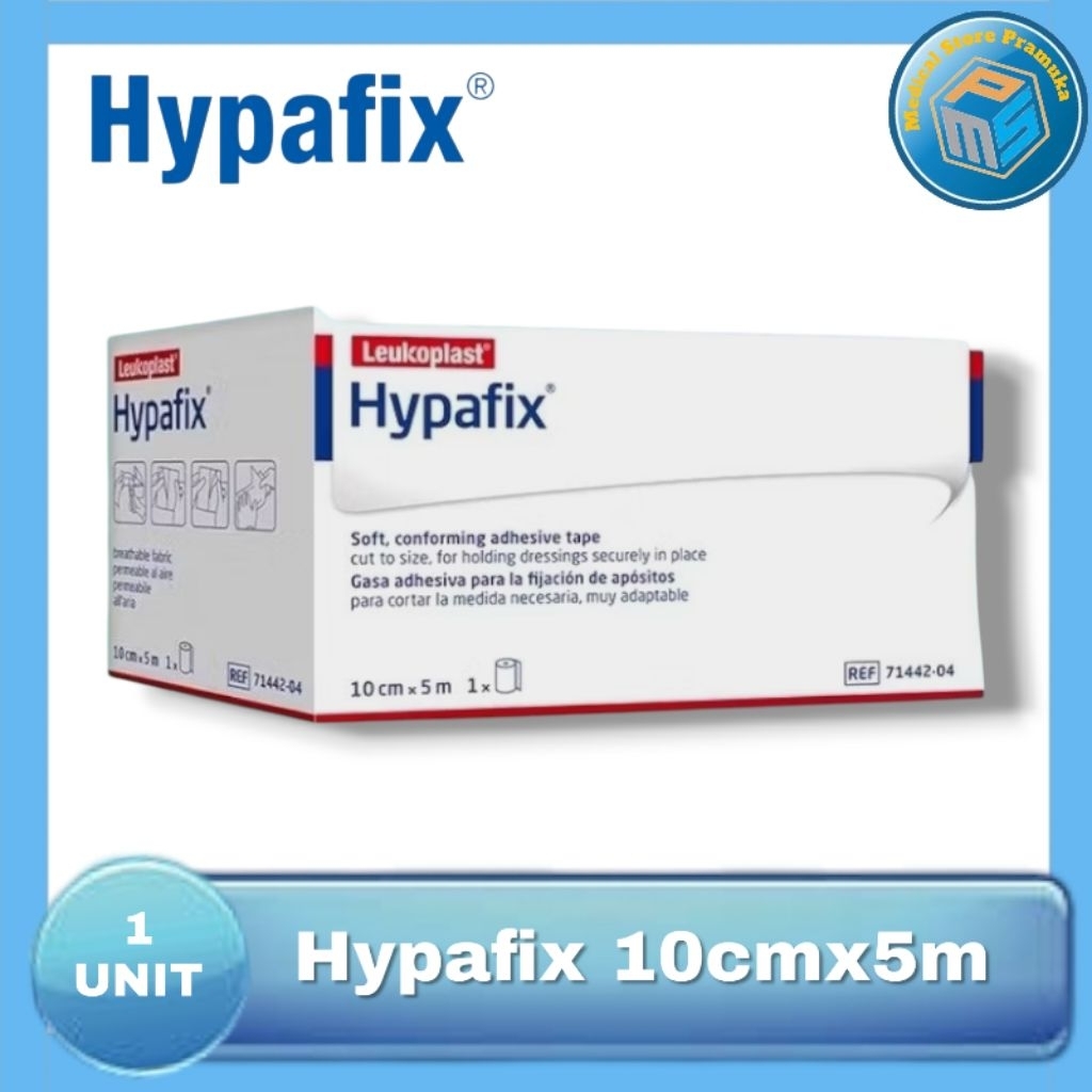 Plester Hypafix 10cm x 5M  Plester Luka Elastis Hypafix 10x5
