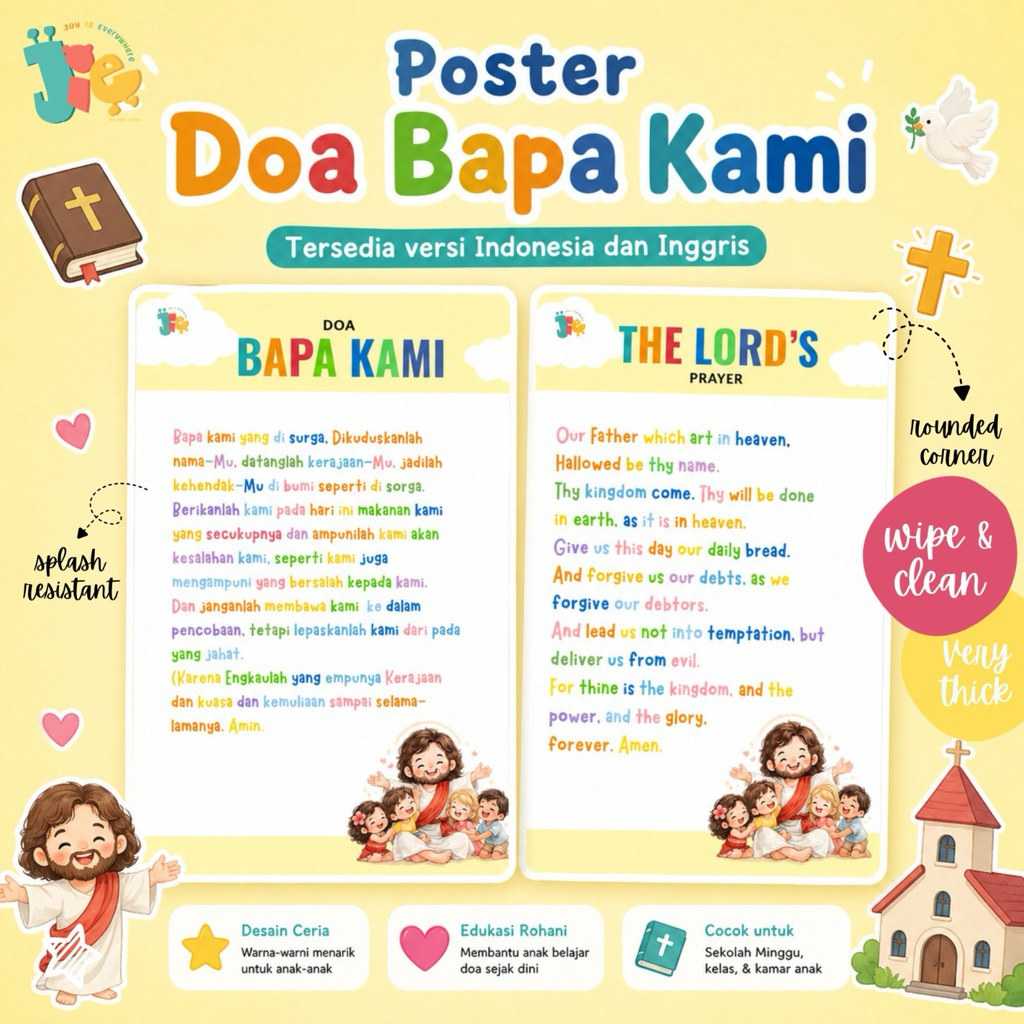 JOYISEVERYWHERE POSTER DOA BAPA KAMI KRISTEN