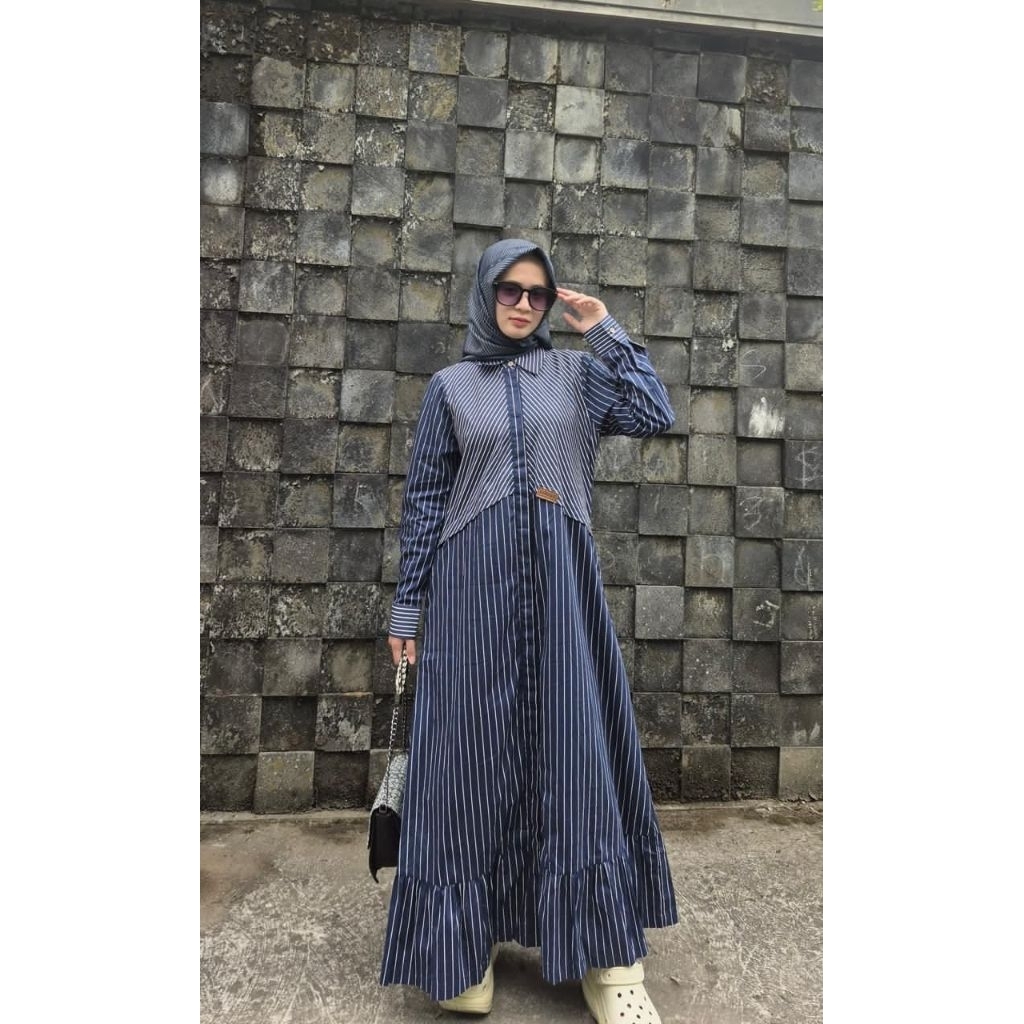 preloved midi dress korina lxl