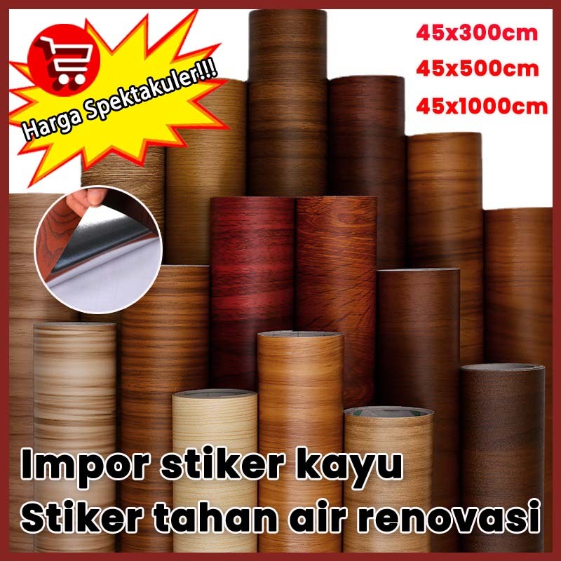 [Istimewa]  stiker kayu stiker motif kayu stiker motif kayu furniture stiker dinding motif kayu wall