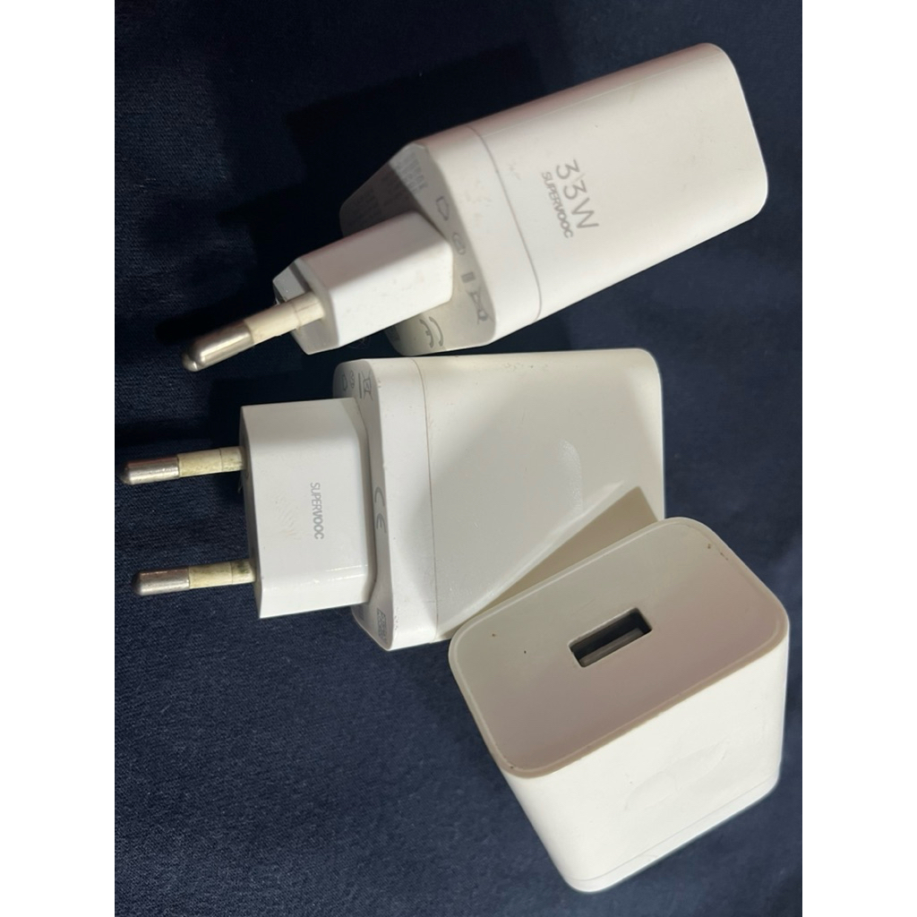 Kepala Charger Original Oppo super VOOC 33Waat